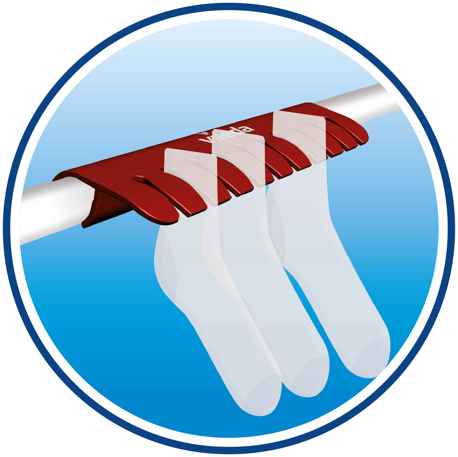 VILEDA King – wieszaki na bieliznę