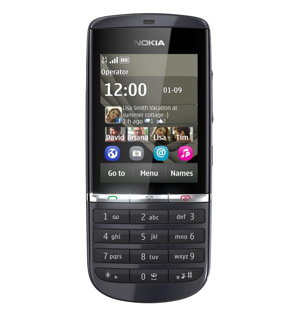 Nokia Asha 300 (grafitowy)