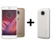 Smartfon Motorola Moto Z2 Play (biało-złoty) + Moto Mods Powerpack