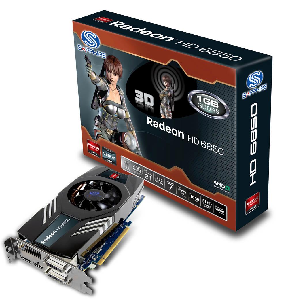 Sapphire technology ATI Radeon HD6850 1024MB DDR5 256bit PCI-E