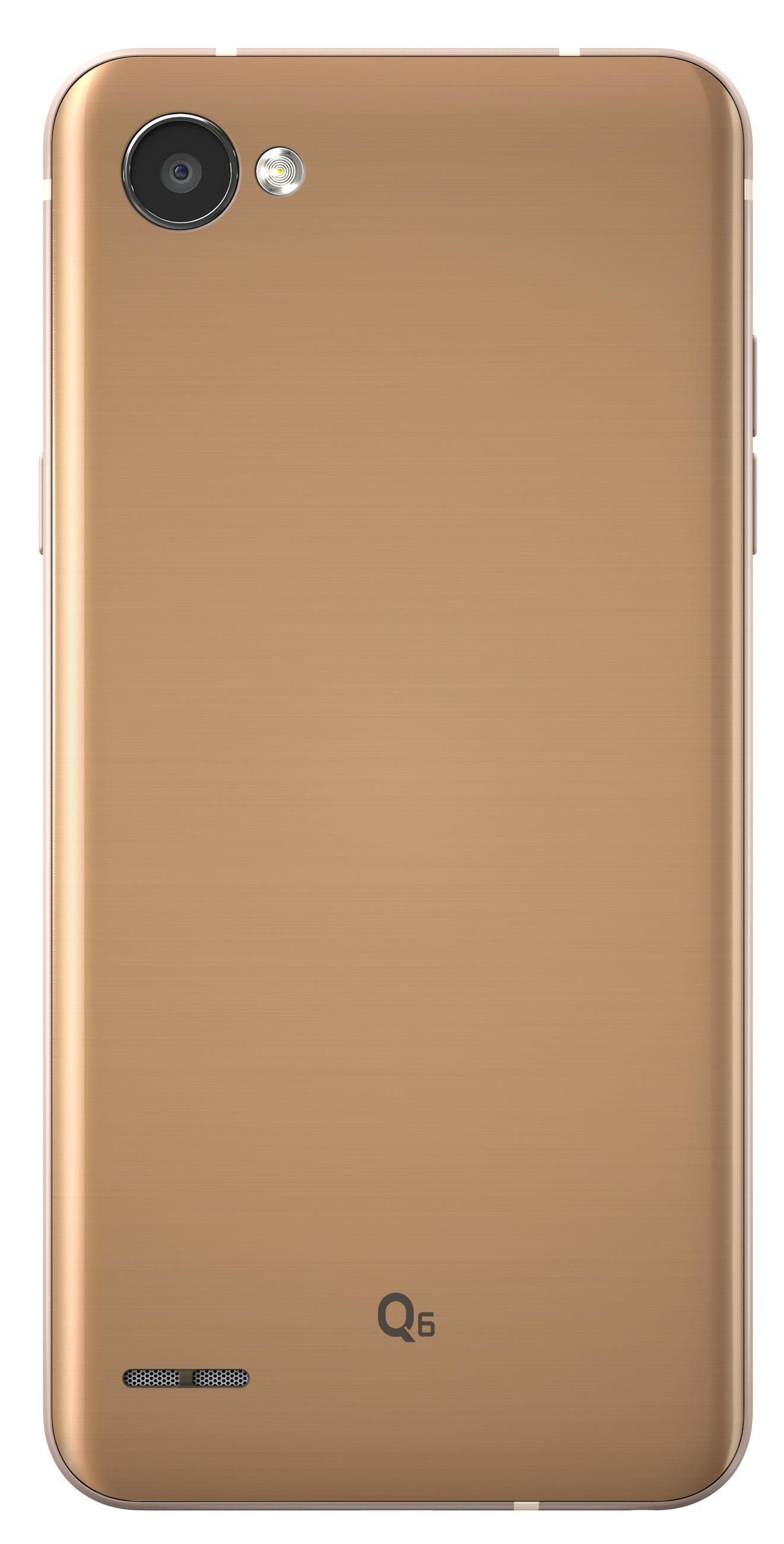 Smartfon LG Q6 Dual SIM (złoty) - Opinie, Cena - RTV EURO AGD