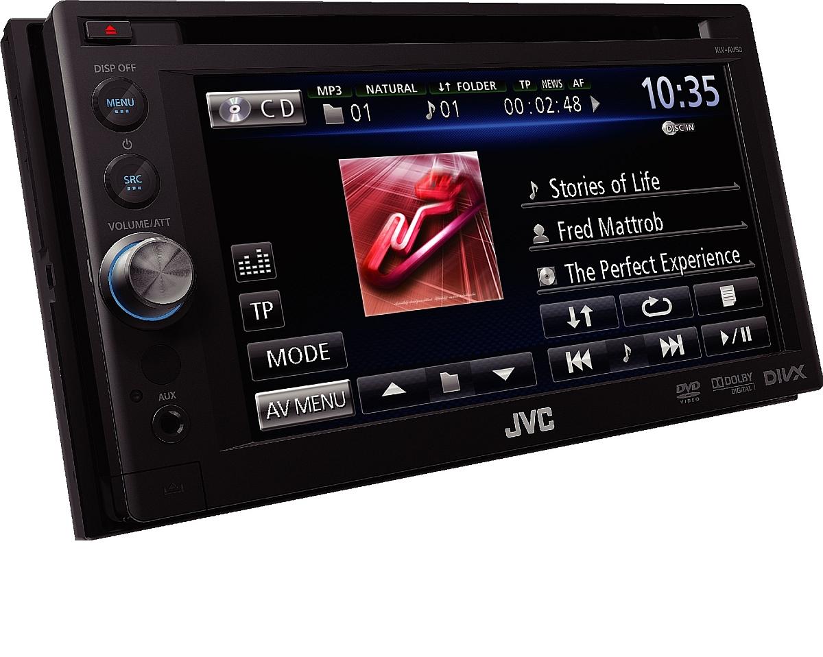 Radioodtwarzacz samochodowy JVC KW-AV50