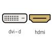 Kabel DVI-HDMI Hama 54533 Czarny