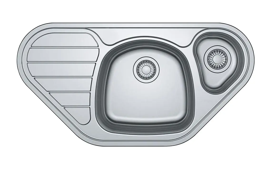 Zlewozmywak Franke Spark SKL 651 E Stalowy Srebrny