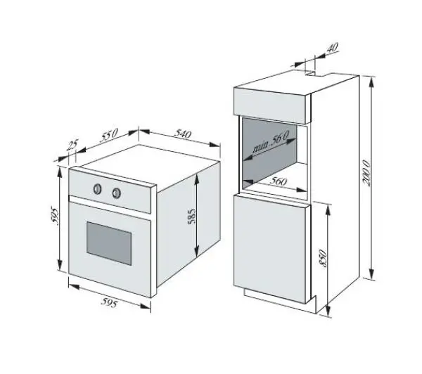 Amica EB65212 Fine Srebrno-czarny - Kup na Raty - RRSO 0%