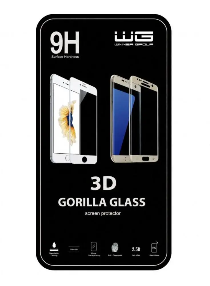 Szkło hartowane Winner WG Glass 3D do Xiaomi Redmi 4X Czarny