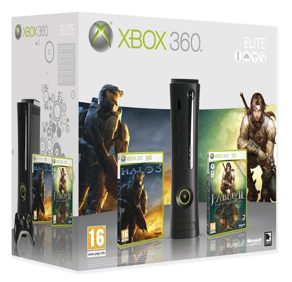 Xbox 360 Elite + gry