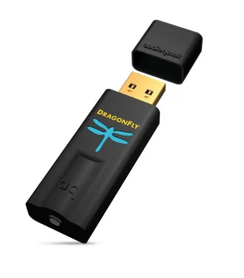 Przetwornik AudioQuest DragonFly Czarny