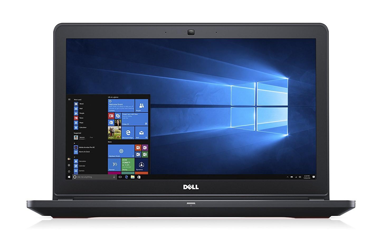 Dell Inspiron 15 5577 15,6" Intel® Core™ i7-7700HQ 8GB RAM 1TB+128GB Dysk GTX1050 Grafika Win10