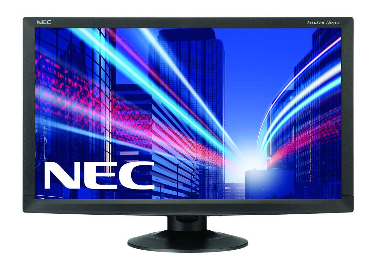 NEC AccuSync AS241W (czarny)