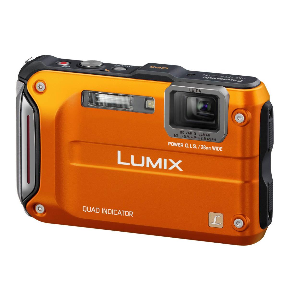 Panasonic Lumix DMC-FT4 (pomarańczowy)
