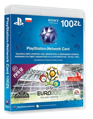 Sony PlayStation Network 100 zł - Edycja EURO 2012