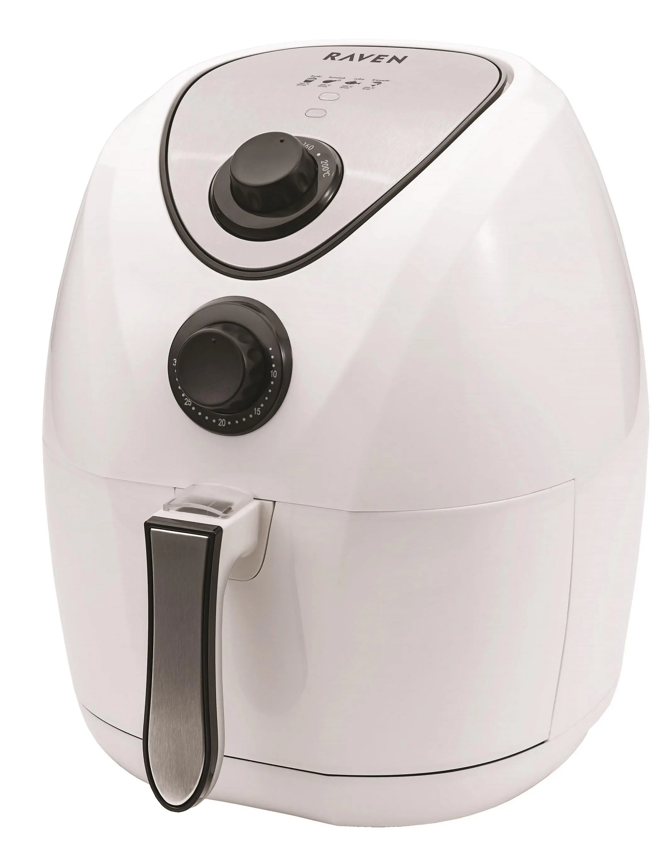 Air fryer Raven EFN001 Frytkownica niskotłuszczowa 1400W 3,2l