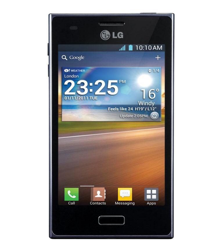 Smartfon LG Swift L5 E610 (czarny) + etui