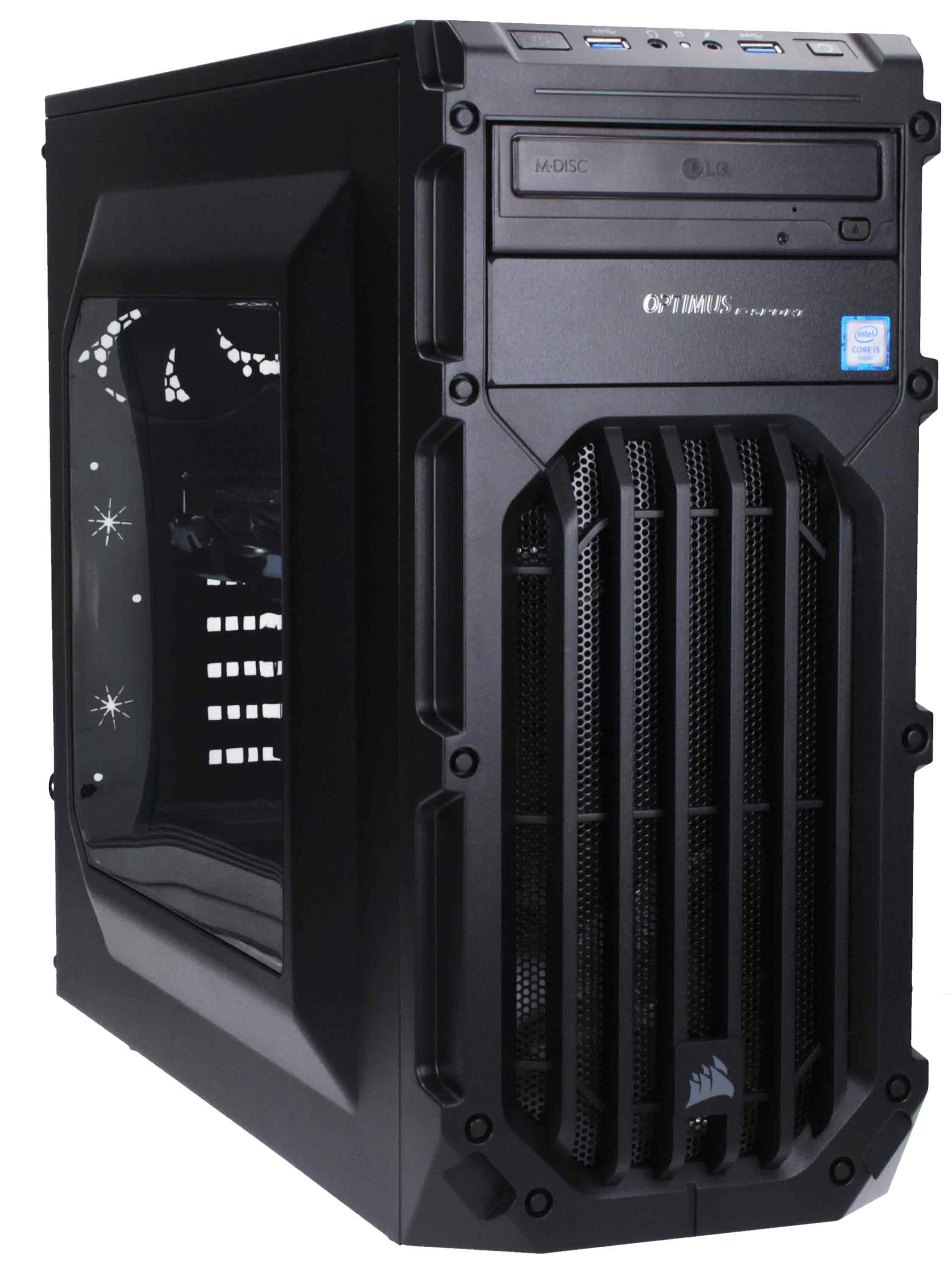 Optimus E-sport MB250T-CR22 Intel® Core™ i5-7400 8GB 1TB + 275GB SSD GTX1060 W10