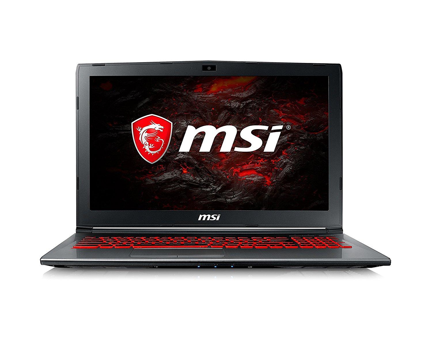 MSI GV62 7RE 15,6" Intel® Core™ i5-7300HQ 8GB RAM 1TB Dysk GTX1050Ti Grafika Win10