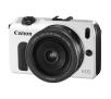 Canon EOS M + 22 mm f/2 STM (biały)