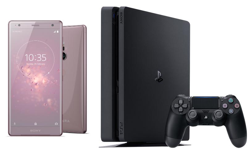 Smartfon Sony Xperia XZ2 (Pudrowy róż) + PlayStation 4 Slim 500GB ...