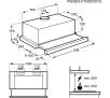 Okap Electrolux LFP216S Srebrny