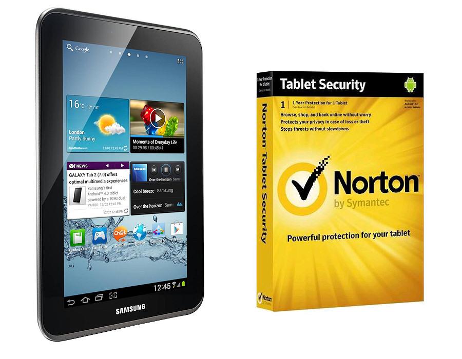 Samsung Galaxy Tab 2 7.0 GT-P3110 + Norton