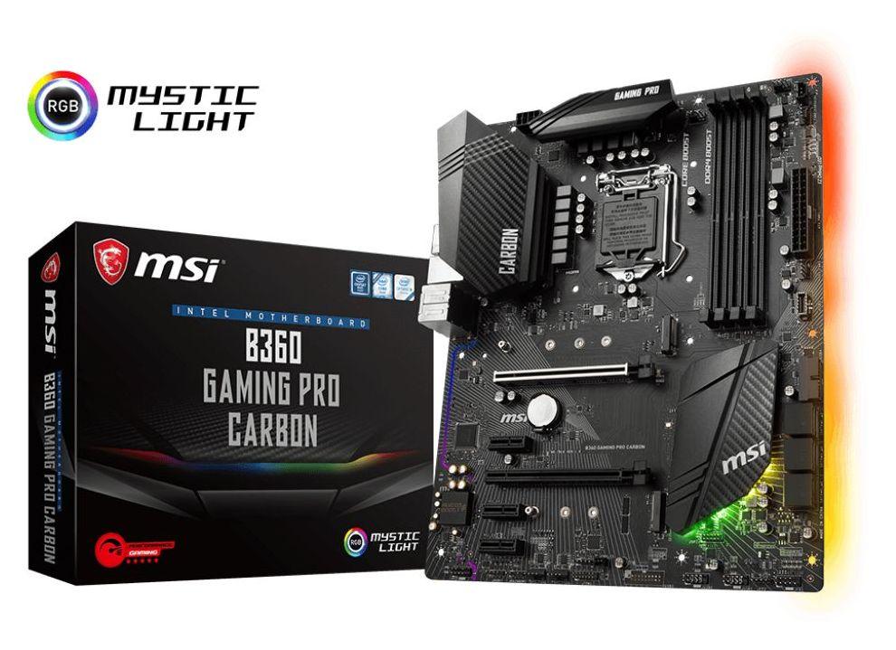 Płyta główna MSI B360 Gaming Pro Carbon