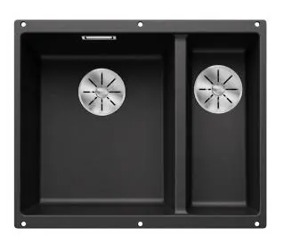 Blanco SUBLINE 340/160-U 523548 Komora z lewej strony Granitowy Antracyt - Kup na Raty - RRSO 0%