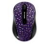 Myszka Microsoft Wireless Mobile Mouse 4000 (Eggplant Dot)