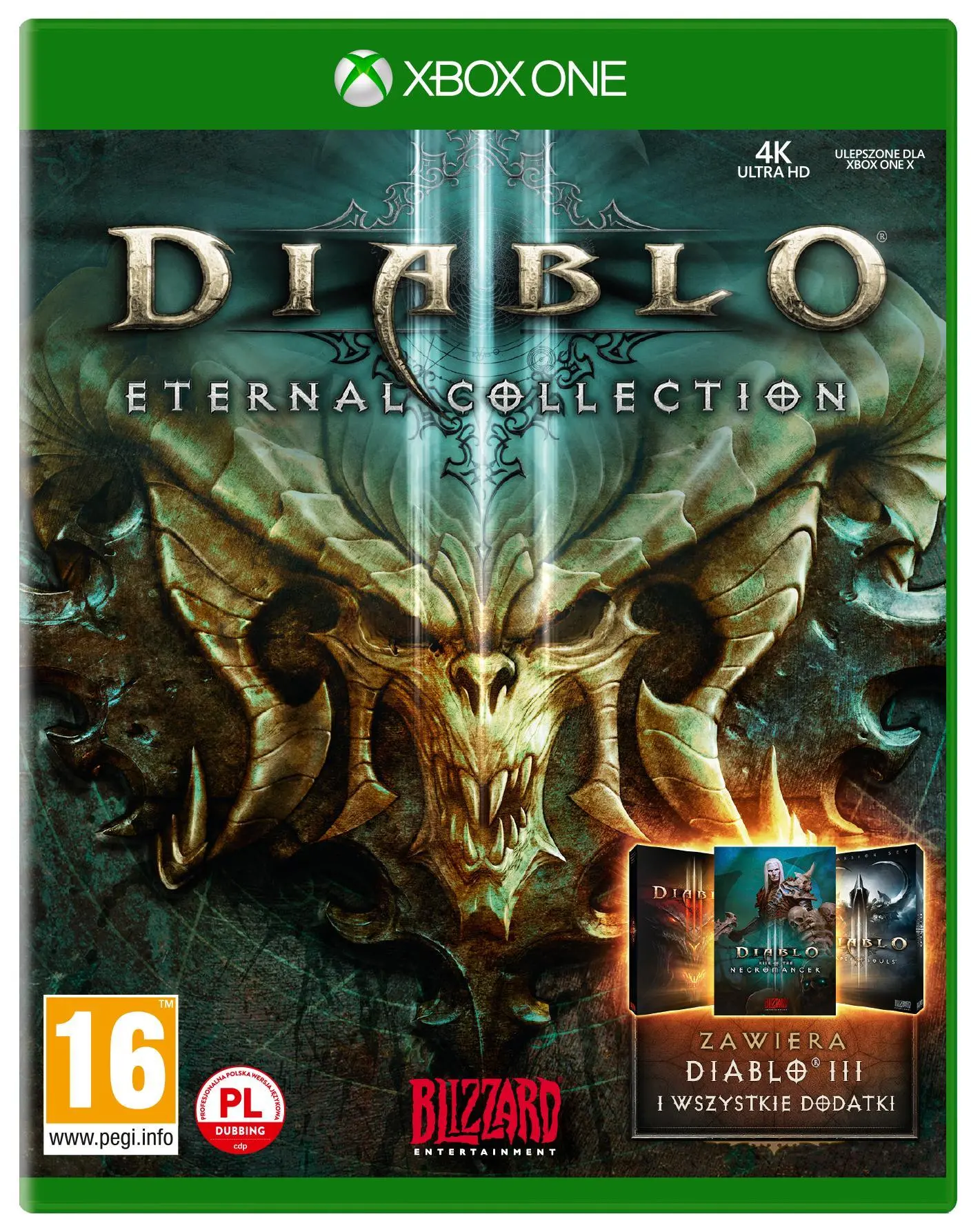 Diablo III: Eternal Collection Gra na Xbox One (Kompatybilna z Xbox Series X)