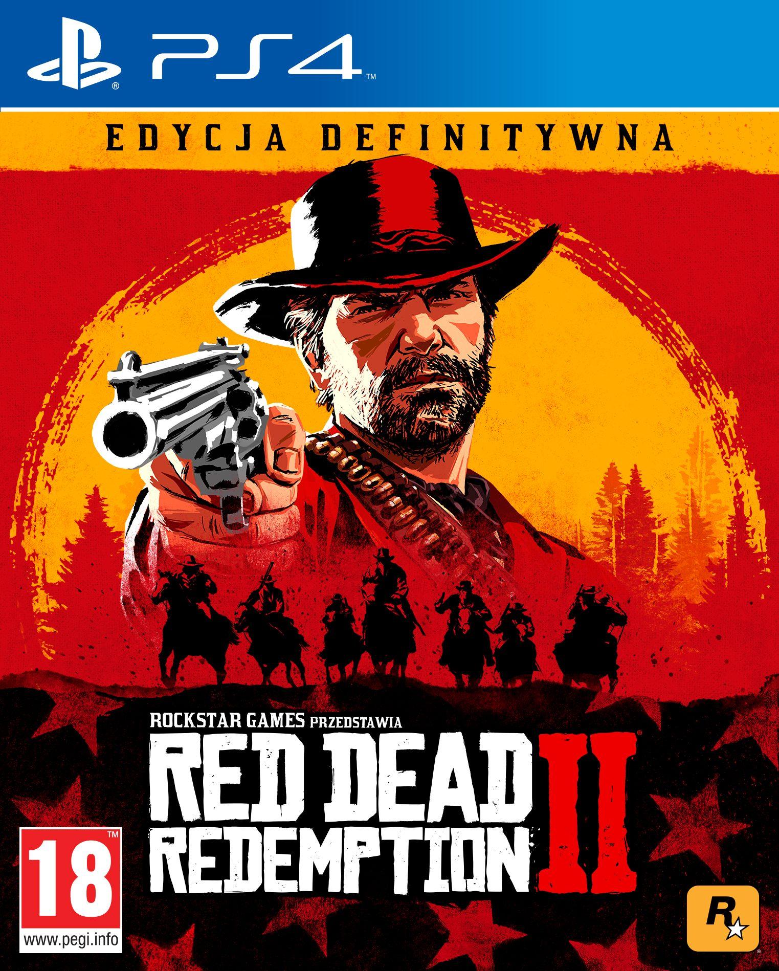 Red Dead Redemption II - Edycja Definitywna - Tylko w RTV EURO AGD Gra na PS4 (Kompatybilna z PS5)