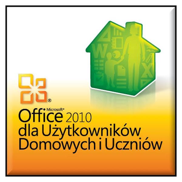 Microsoft Office 2010 Użytkownicy Domowi i Uczniowie PKC PL