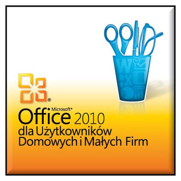 Microsoft Office 2010 Użytkownicy Domowi i Małe Firmy PKC PL