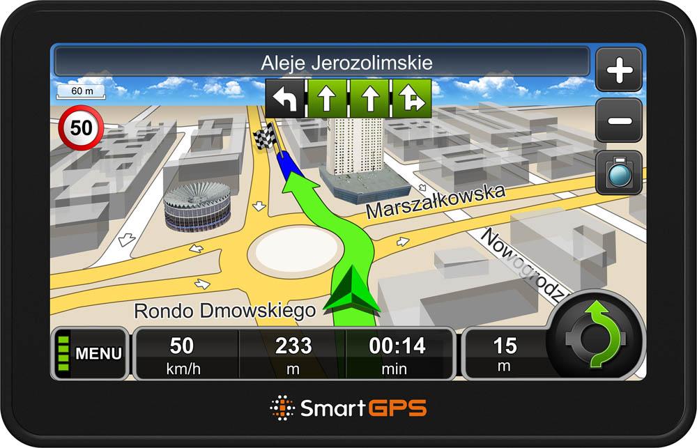 SmartGPS SG710 + AutoMapa Polska XL