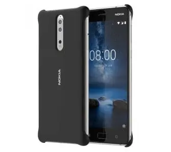 Etui Nokia 8 Soft Touch Case CC-801 Czarny