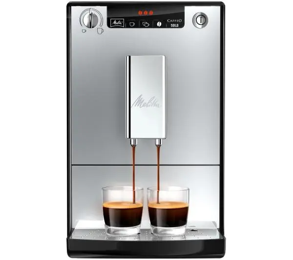 Ekspresy do kawy ciśnieniowe - Melitta Solo E950-203 Szerokość 20cm