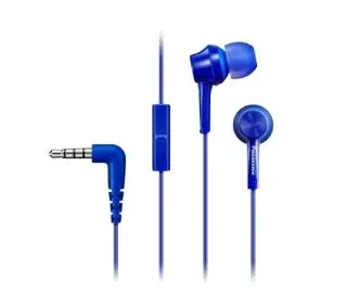 Panasonic RP-TCM115E-A Dokanałowe Mikrofon Niebieski