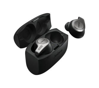 Słuchawki bezprzewodowe Jabra Elite 65t Dokanałowe Bluetooth 5.0 Titanium black