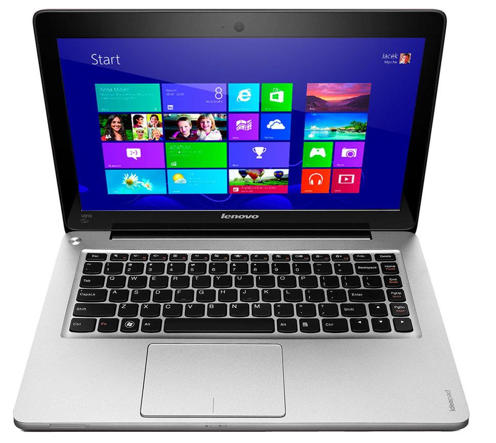 Lenovo U310 13,3" Intel® Core™ i5-3317U 4GB RAM  500GB Dysk /2- 4GB  RAM  Win8