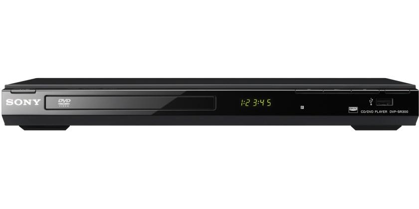 Odtwarzacz DVD Sony DVP-SR300 (czarny)