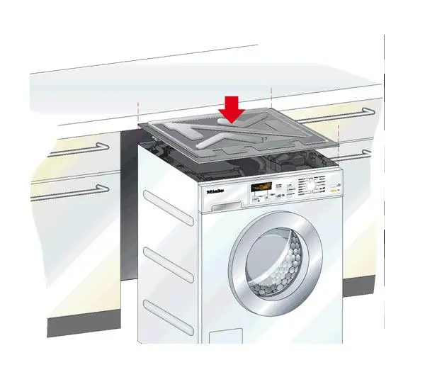 Pokrywa do pralki Miele UBS W/T/G