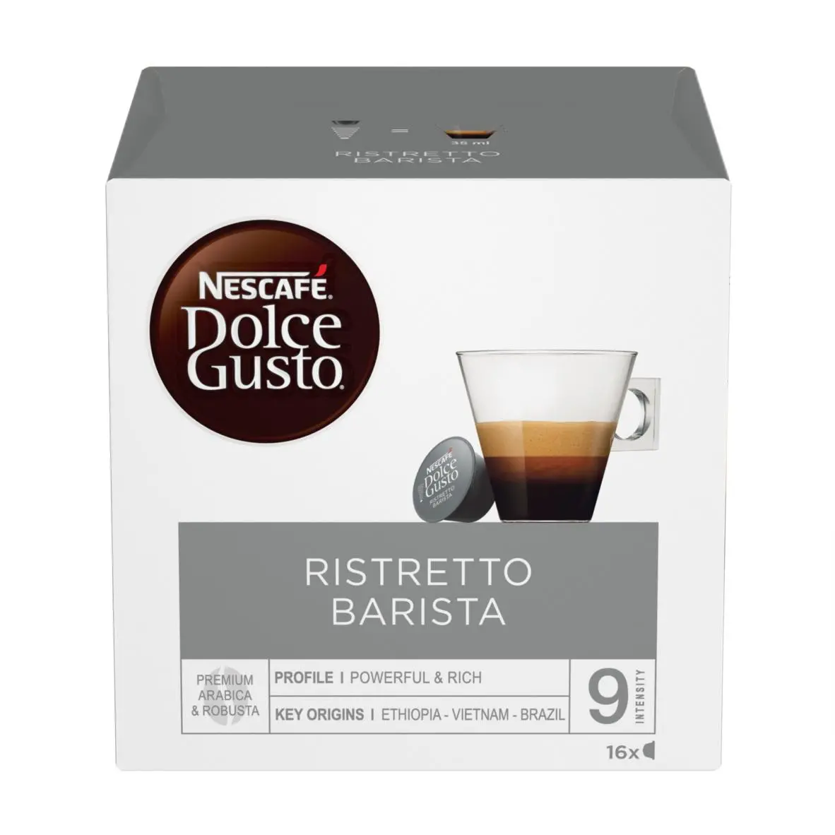 Kapsułki Nescafe Dolce Gusto Ristretto Barista 16szt.