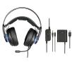 Słuchawki przewodowe z mikrofonem Trust GXT 383 Dion 7.1 Bass Vibration Headset Nauszne Czarny
