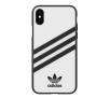 Etui Adidas Moulded Case PU do iPhone X/Xs (biały)