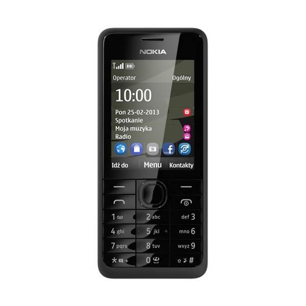 Nokia Asha 301 (czarny)