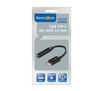 Adapter Reinston EAD06 USB-C na jack 3,5 mm