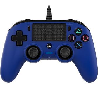 Pad Nacon Compact Controller do PS4 Przewodowy Niebieski