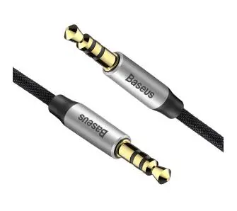 Kabel  audio Baseus CAM30-CS1 1,5m Czarny