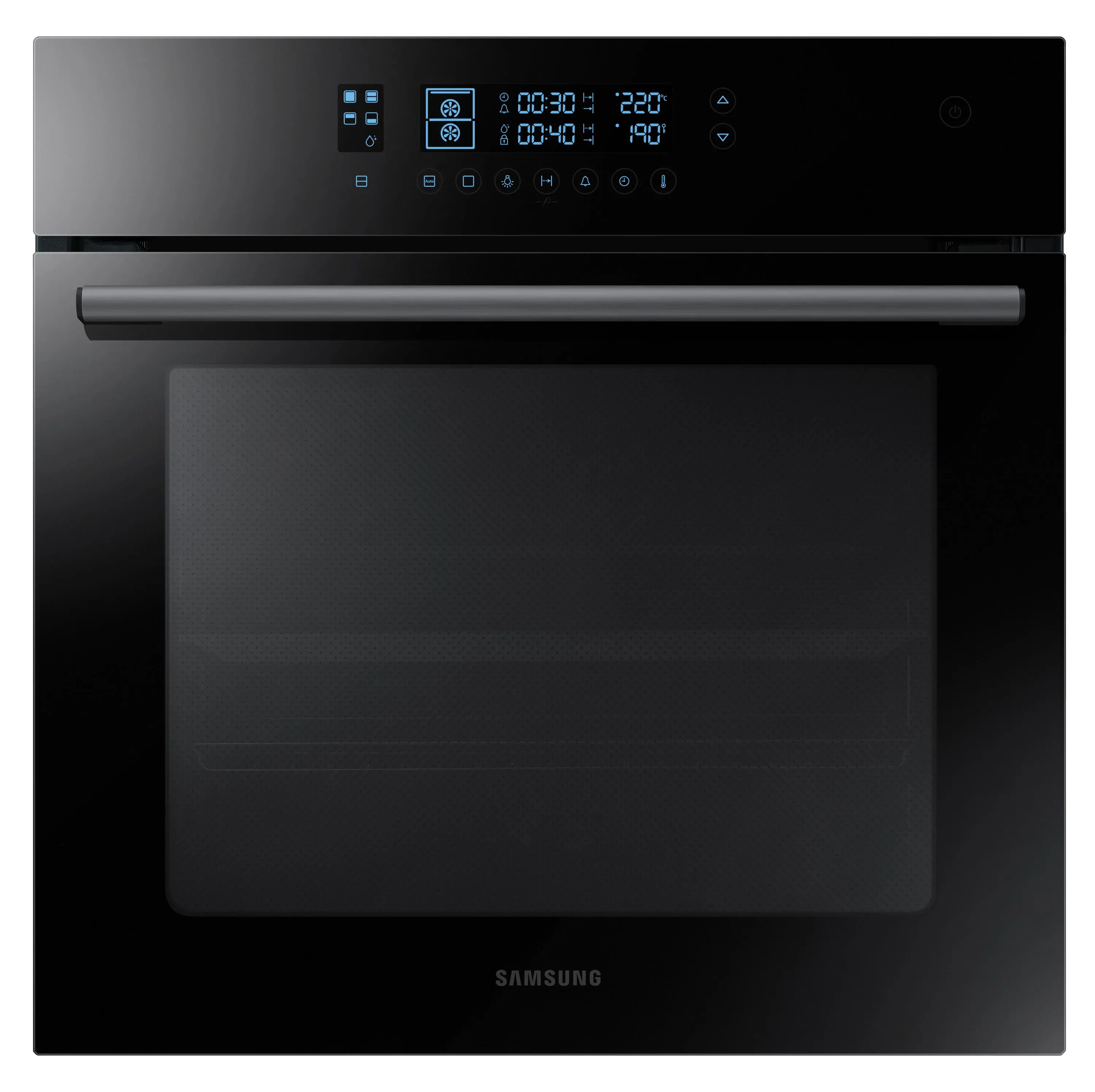 Piekarnik elektryczny Samsung Dual Cook NV68R5545CB Termoobieg Czarny