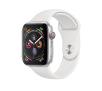 Apple Watch Series 4 44 mm GPS + Cellular Sport (biały)