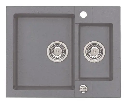 Zlewozmywak Alveus Rock 80 4218004 Granitowy Stalowy