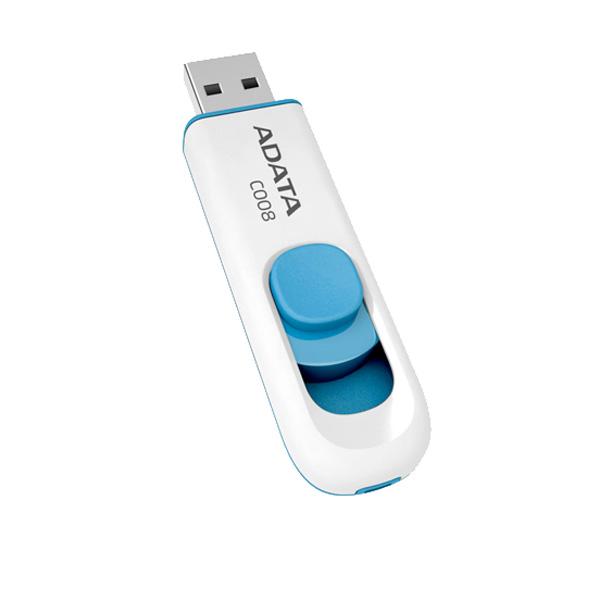 PenDrive Adata C008 8GB USB 2.0 (biały)